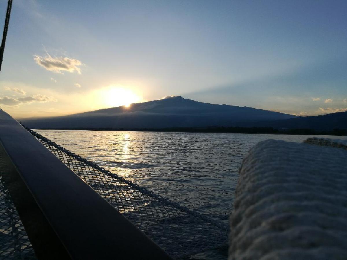 Taormina Bay Boat Tour | sunset in sicily