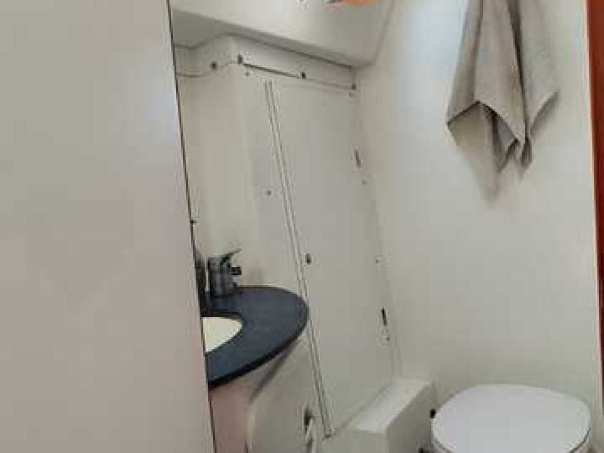 a close up of a sink in a small room