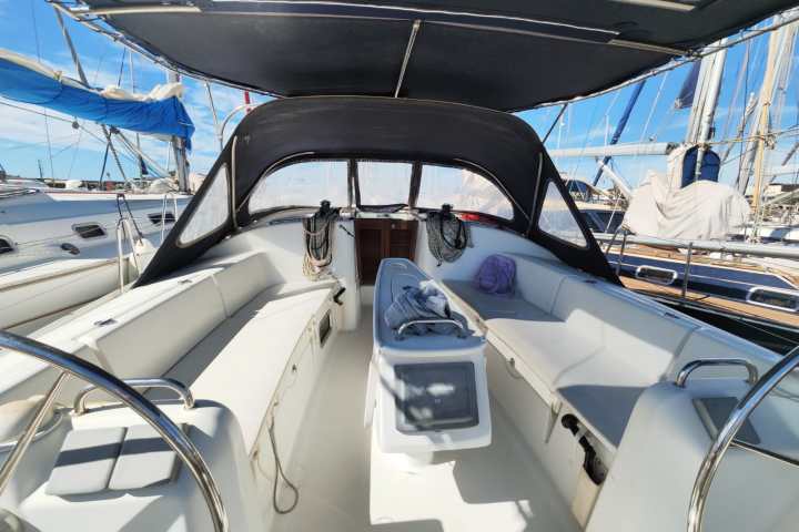 a plane sitting on top of a car