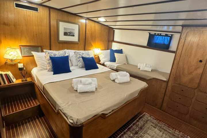 a room with a sink and a mirror