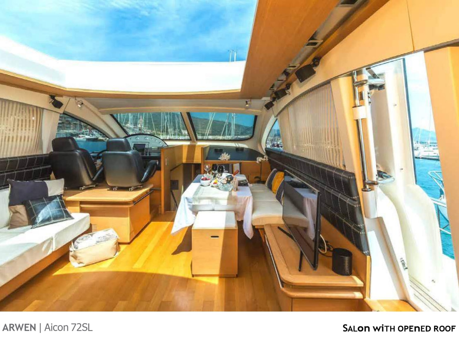 a boat sitting on top of a table