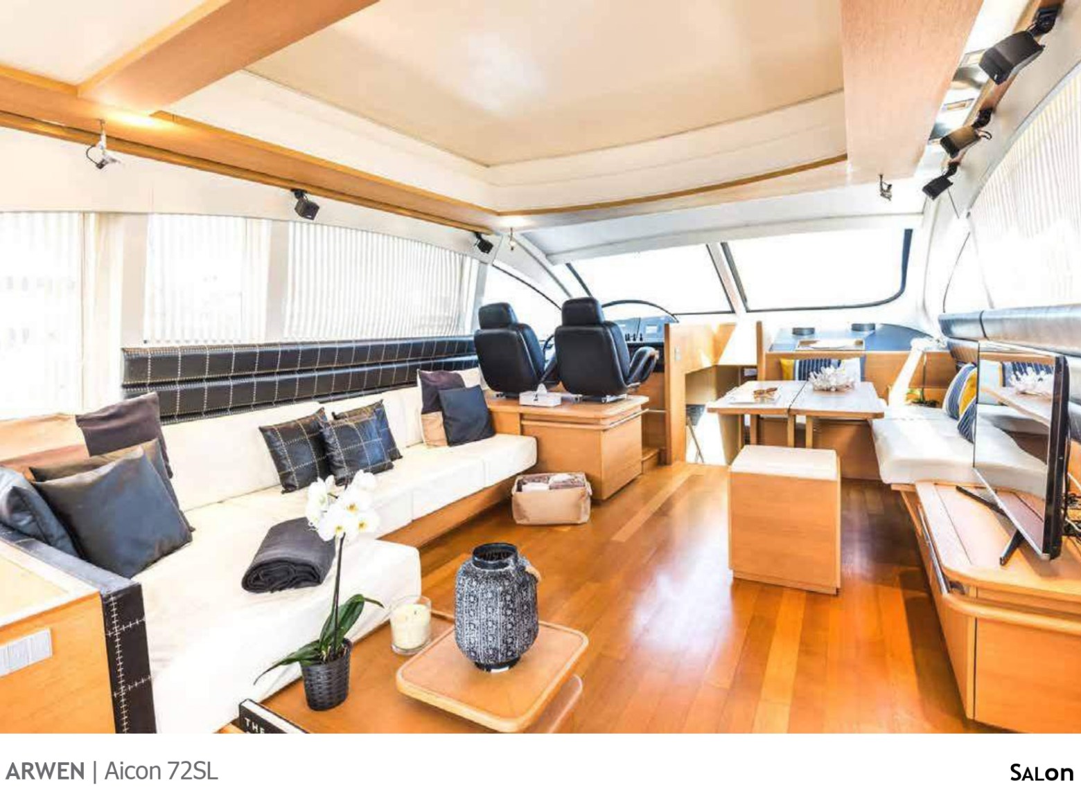 a living room filled with furniture and a tv