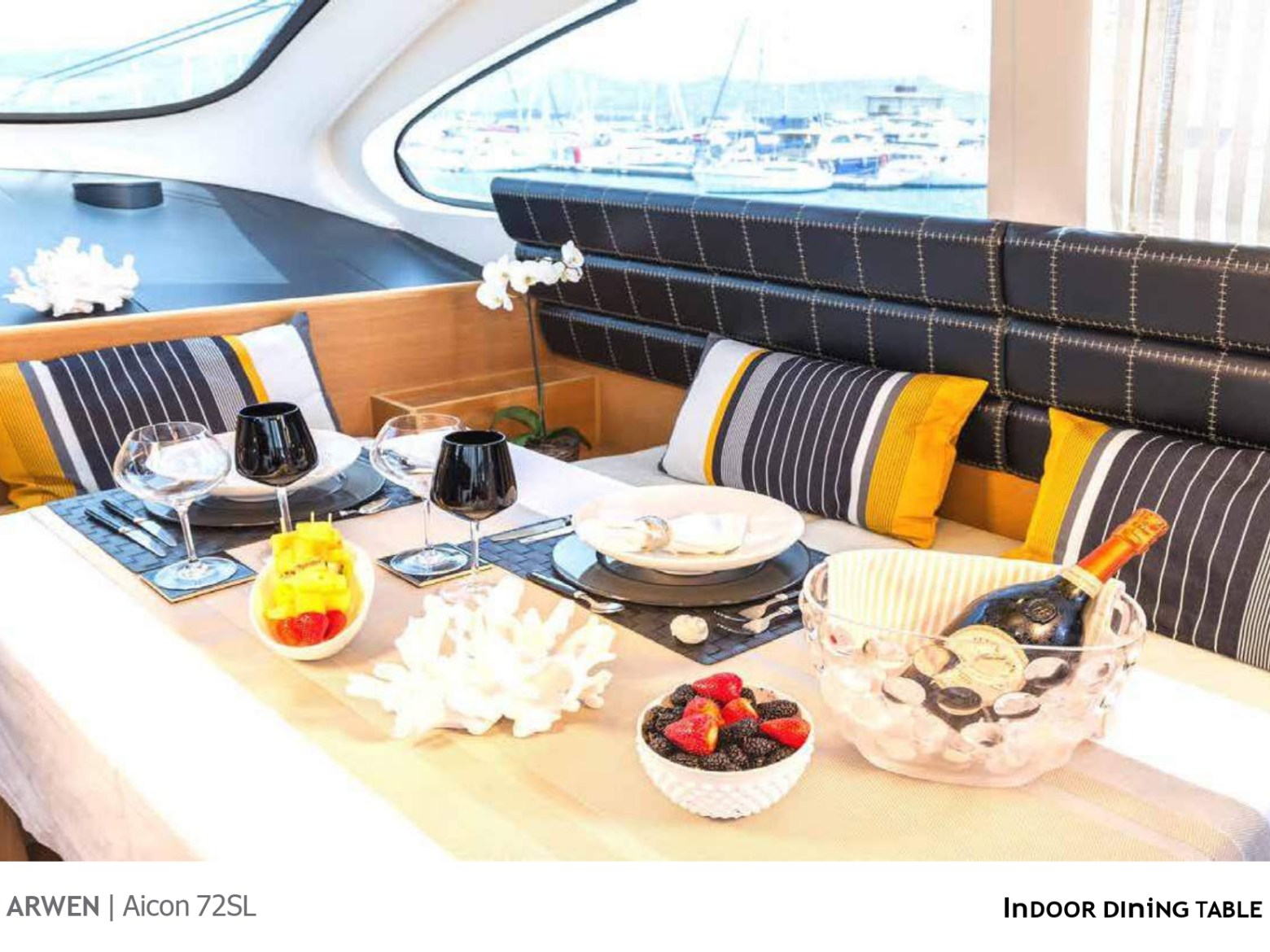 a desktop computer sitting on top of a car window