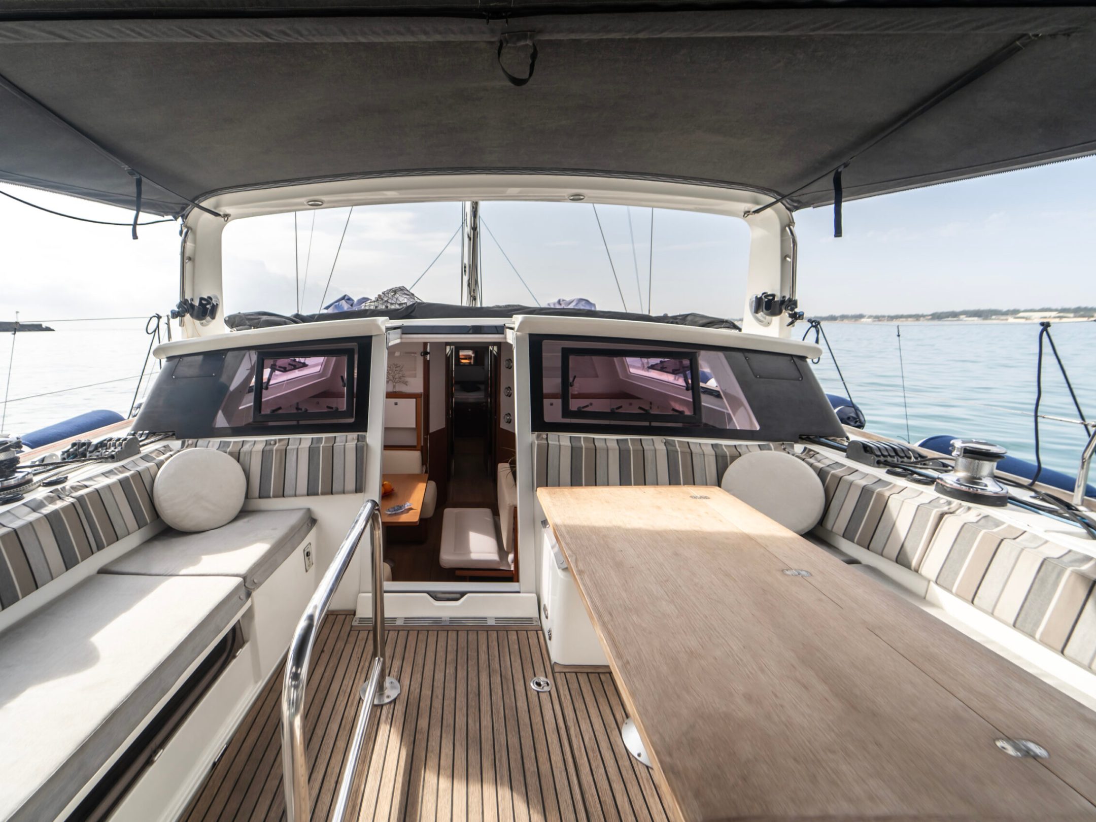 a large long train on a steel track