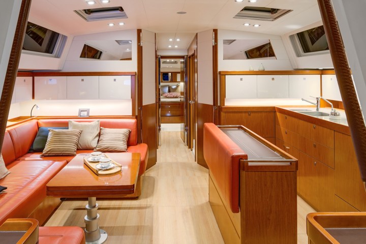 a view of a living room