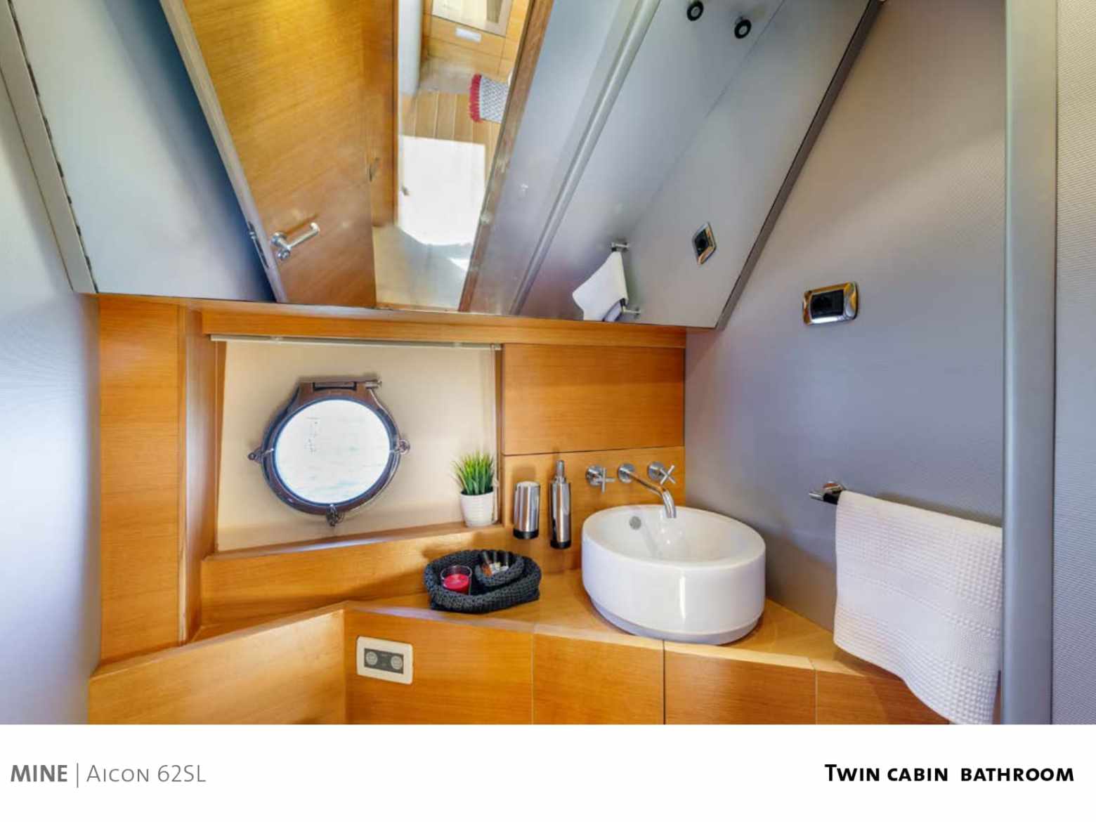 a room with a sink and a mirror