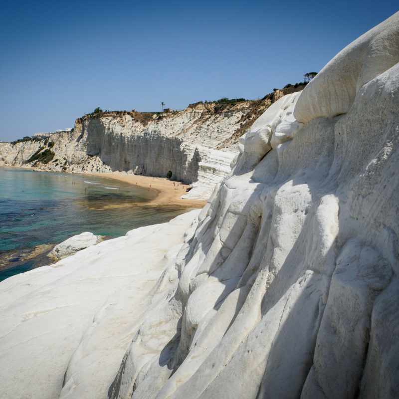 a close up of a rock